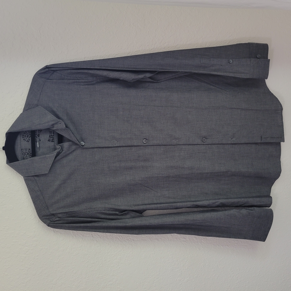 Kenneth Cole Gray Dress Shirt